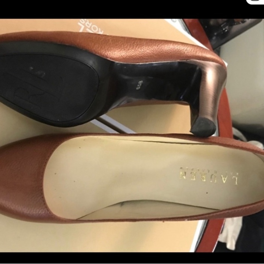 Ralph Lauren Tan Heels